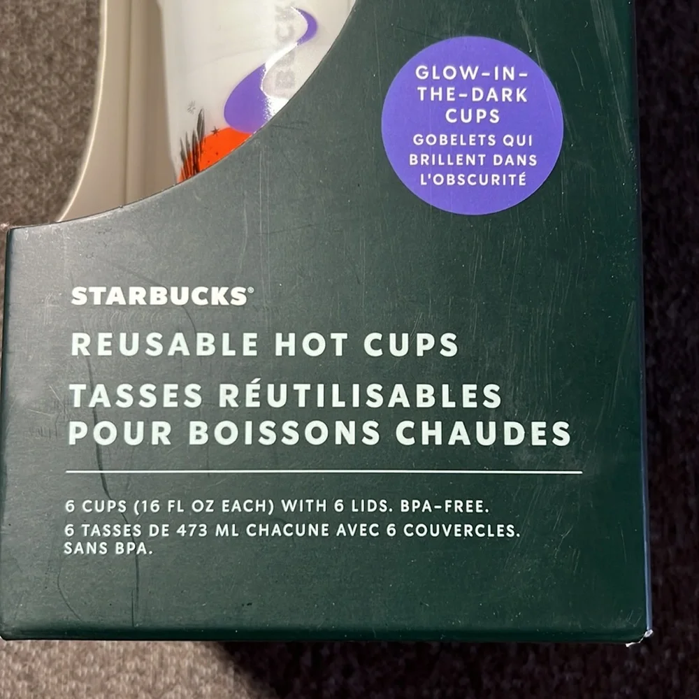 Starbucks 2022 Halloween reusable cups. NIB Spooky Fall trick treat Summerween